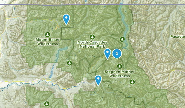 Rockport, Washington Map