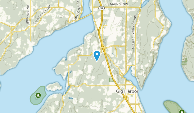 Rosedale, Washington Map