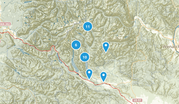 Roslyn, Washington Map
