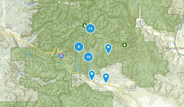 Roslyn, Washington Map