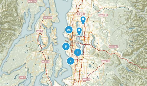 Seattle, Washington Map
