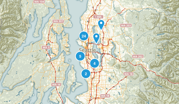 Seattle, Washington Map