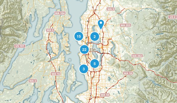 Seattle, Washington Map