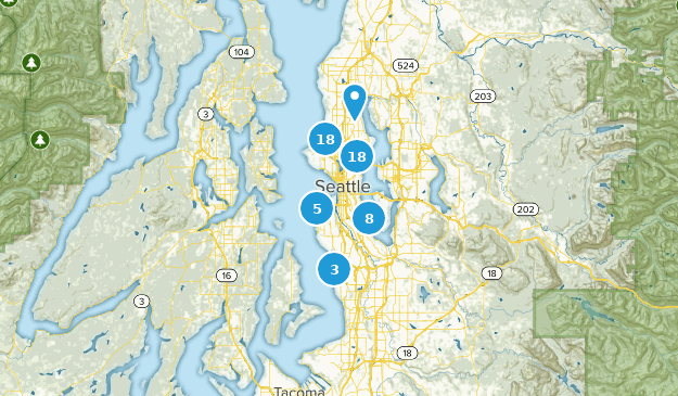 Seattle, Washington Map