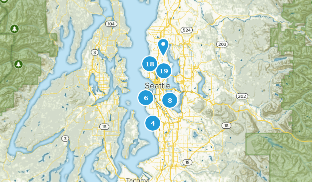 Seattle, Washington Map
