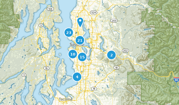 Seattle, Washington Map