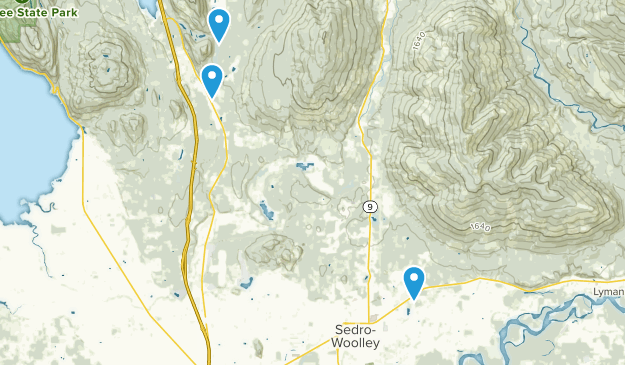 Sedro Woolley, Washington Map