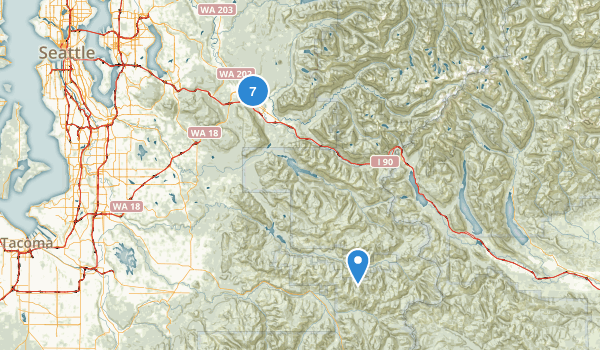 Snoqualmie, Washington Map