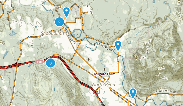 Snoqualmie, Washington Map