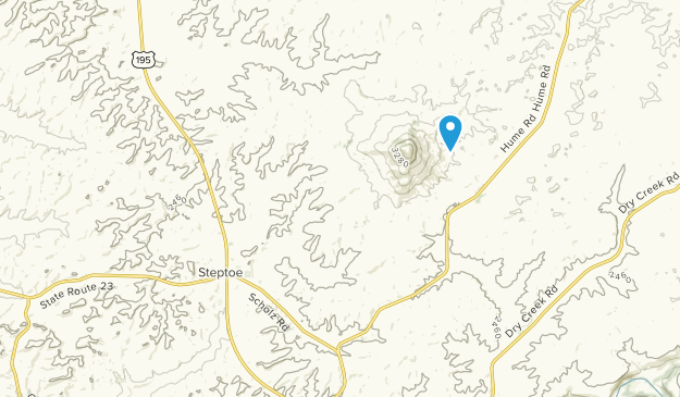 Steptoe, Washington Map