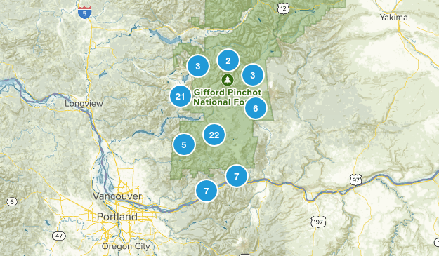 Stevenson, Washington Map