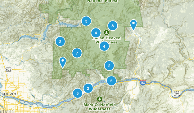 Stevenson, Washington Map