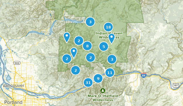 Stevenson, Washington Map