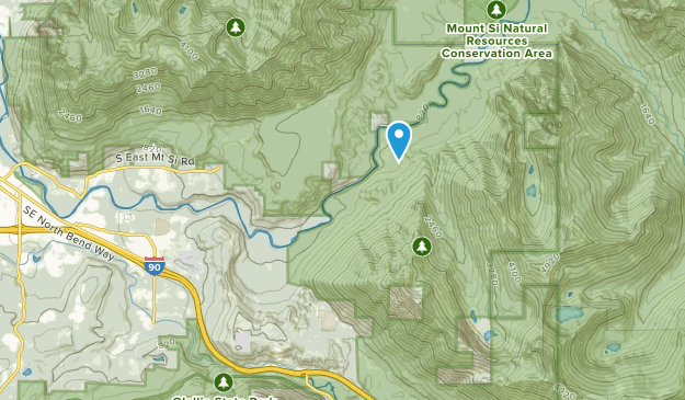 Tanner, Washington Map