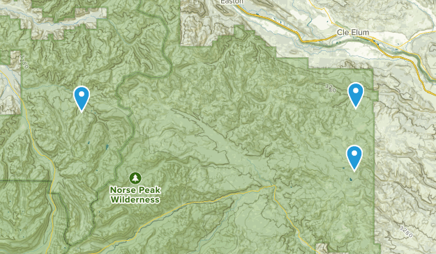 Thorp, Washington Map