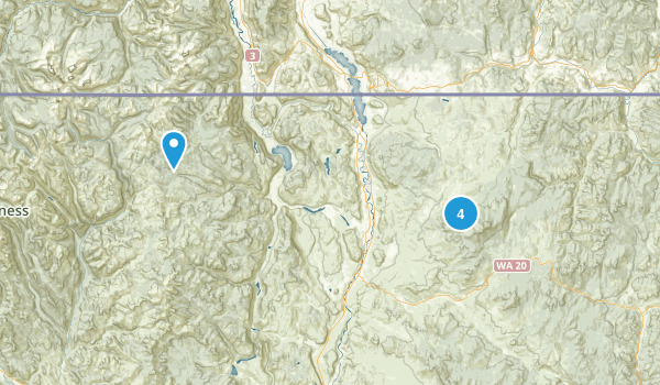 Tonasket, Washington Map