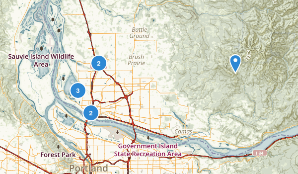 Vancouver, Washington Map