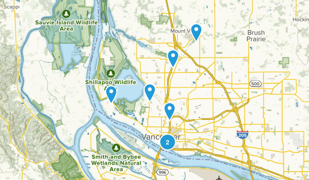 Vancouver, Washington Map