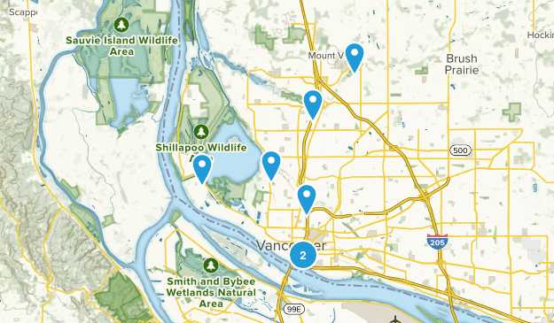 Vancouver, Washington Map