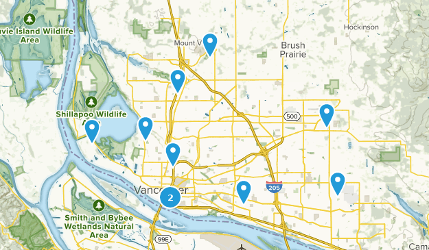 Vancouver, Washington Map