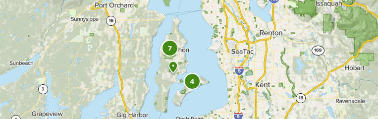 Best 10 Trails and Hikes in Vashon | AllTrails