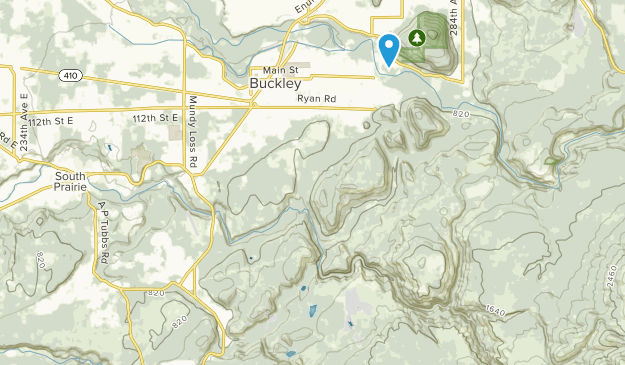 Wilkeson, Washington Map