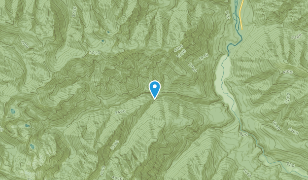 Windy Arm, Washington Map