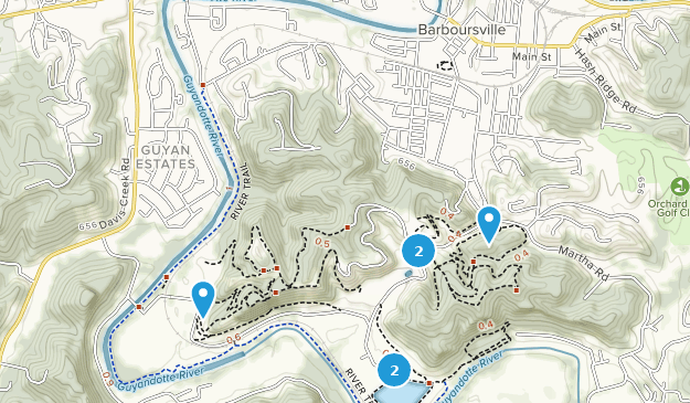 Barboursville, Virginie-Occidentale Map