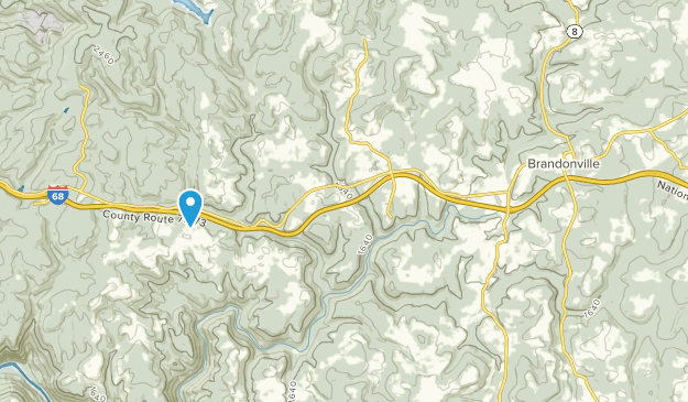 Bruceton Mills, Virginie-Occidentale Map