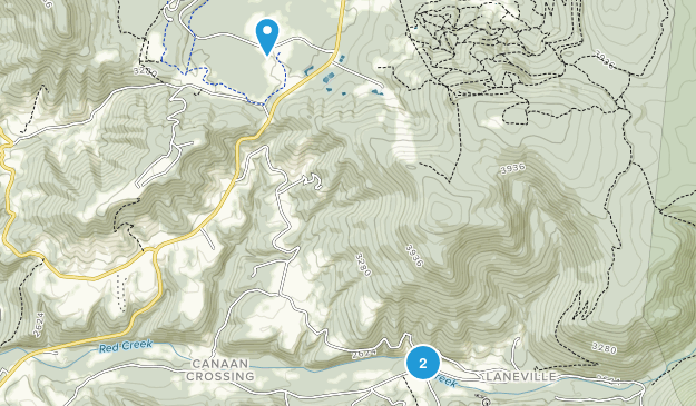 Canaan Crossing, West Virginia Map