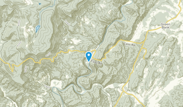 Cass, Virginie-Occidentale Map