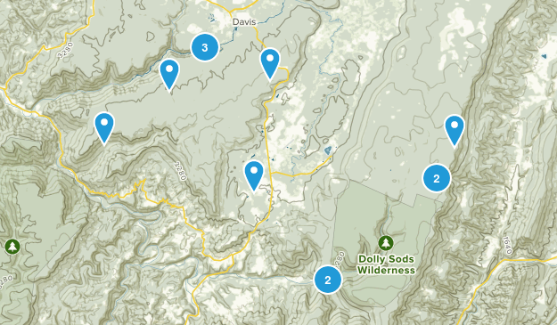 Davis, West Virginia Map