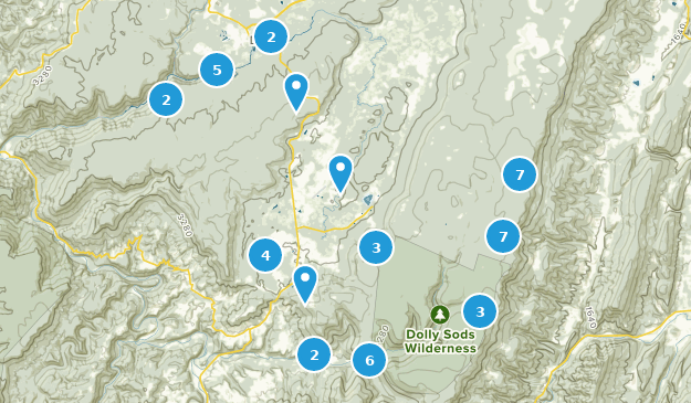 Davis, Virginie-Occidentale Map