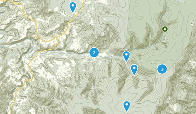 Dryfork, West Virginia Map