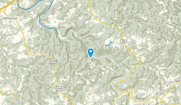 Fairmont, West Virginia Map