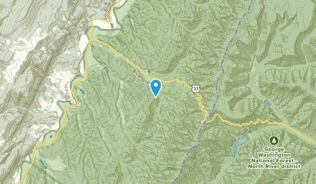Harrisonburg, West Virginia Map