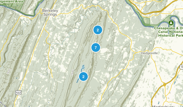 Hedgesville, West Virginia Map
