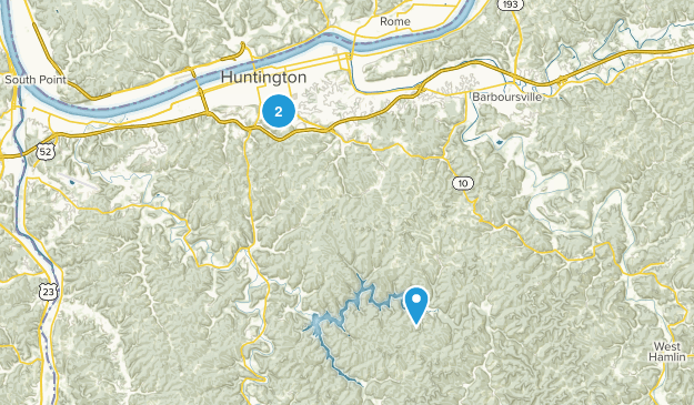 Huntington, West Virginia Map