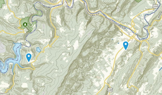 Keyser, West Virginia Map
