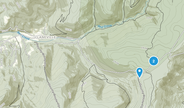 Laneville, West Virginia Map