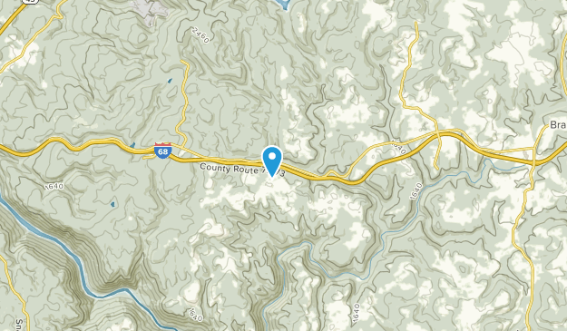 Laurel Run, West Virginia Map