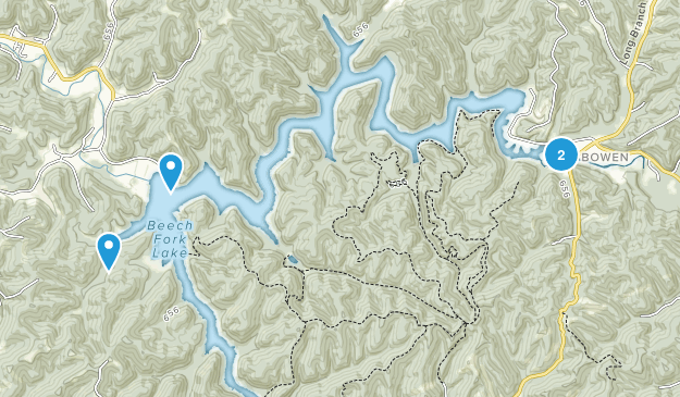 Lavalette, West Virginia Map