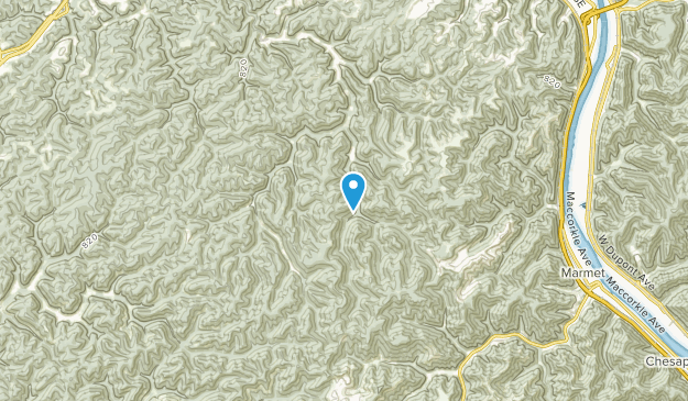 Loudendale, West Virginia Map