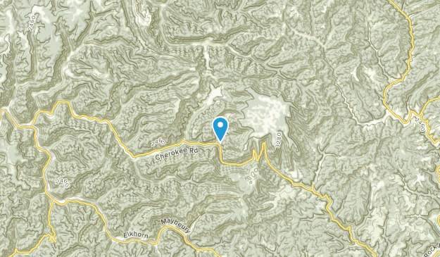 Northfork, West Virginia Map