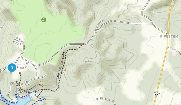 Pipestem, West Virginia Map