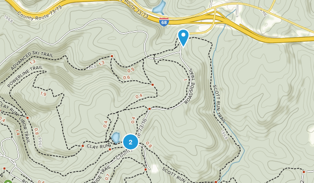 Pisgah, West Virginia Map