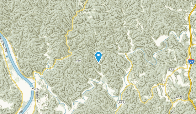 Poca, West Virginia Map