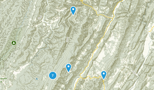 Riverton, West Virginia Map
