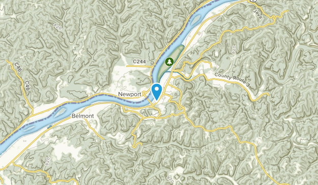 Saint Marys, West Virginia Map