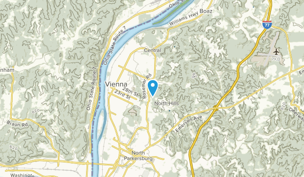 Vienna, West Virginia Map
